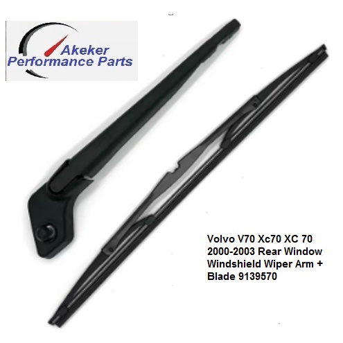 2pcs/1set 16 Car Rear Windshield Wiper Arm & Blade For Volvo XC70 V70
