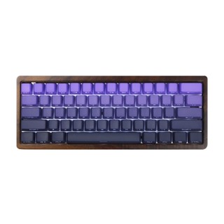 [JKDK]word transparent purple donglai PBT Material OEM keycap mechanical keyboard KeyCaps Set Side Print Backlit Legends PBT OEM Profile for Mechanical keyboard