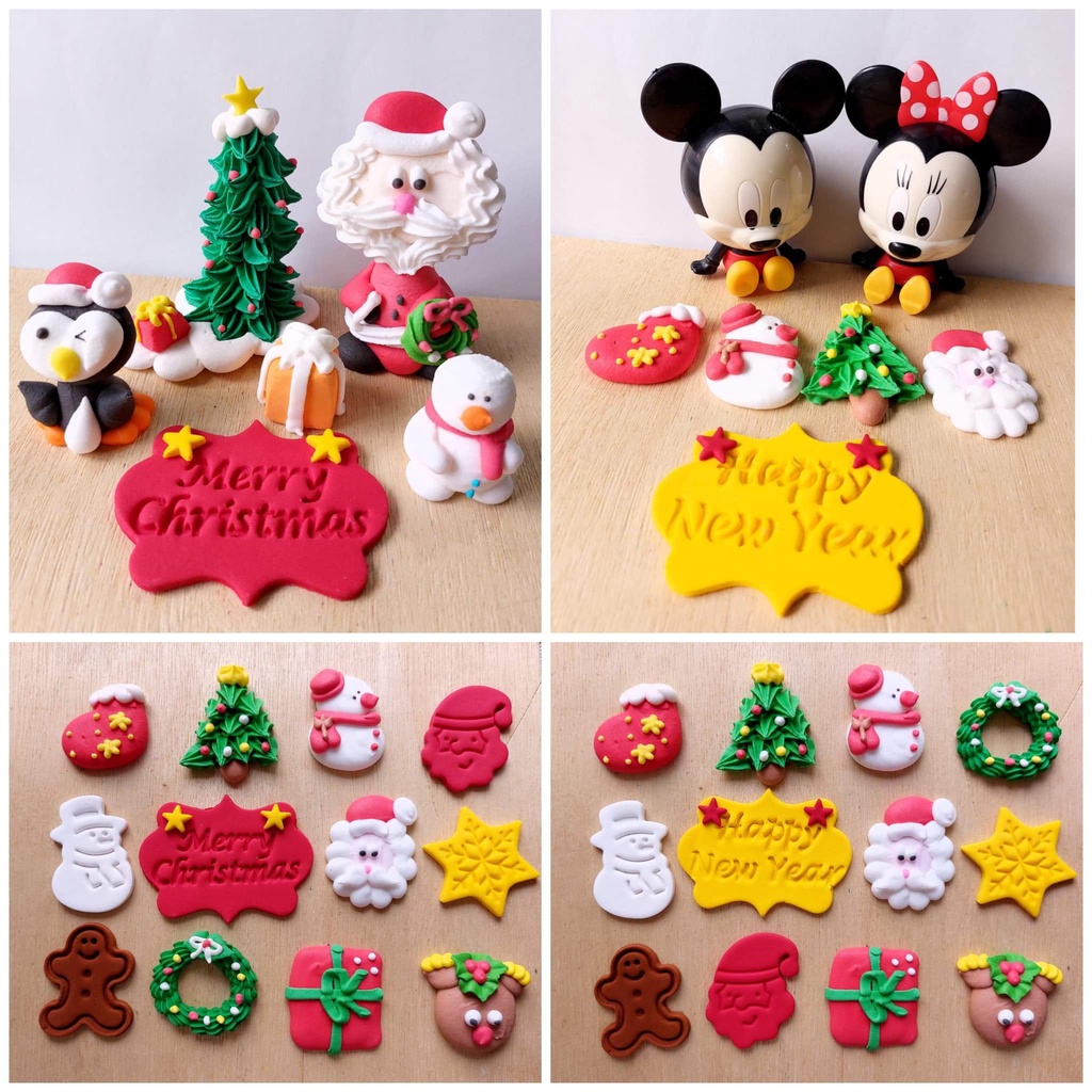 น้ำตาลแต่งขนม-วันคริสมาส-วันปีใหม่-คัพเค้กเทศกาลคริสมาส-christmas-cake-topper-น้ำตาลแต่งหน้าเค้ก-เทศกาลคริสมาส-น้ำตาลแต