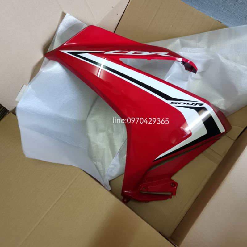 ของแท้มือหนึ่ง-อกล่างซ้ายขวา-honda-cbr-500r-cbr500r-cbr500r-cbr500r-แฟริ่งข้างซ้ายขวาอกล่างบังโคลนแฟริ่งข้าง-honda-500r