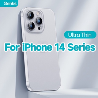 ภาพหน้าปกสินค้า[Benks Official] Benks เคส PC เนื้อแมตต์ บางพิเศษ ป้องกันลายนิ้วมือ สําหรับ iPhone 13 14 Plus Pro Max ซึ่งคุณอาจชอบสินค้านี้