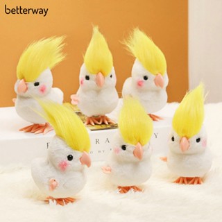 Betterway ของเล่นนกแก้ว แบบไขลาน ไร้แบตเตอรี่ สําหรับเด็กอนุบาล