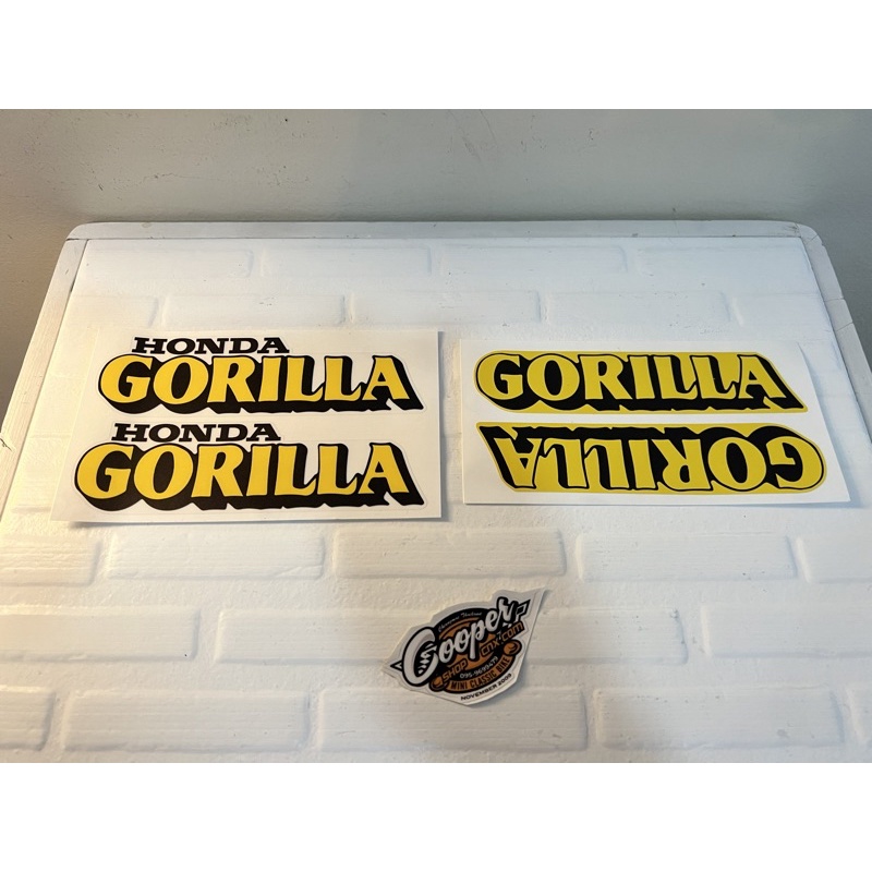 sticker-honda-gorilla-กอลิล่า-สติ๊กเกอร์