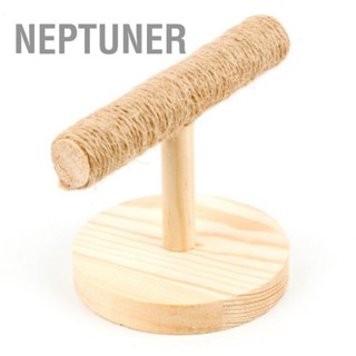 Neptuner ขาตั้งนกแก้ว ป้องกันการลื่นไถล แบบพกพา สําหรับนกแก้ว