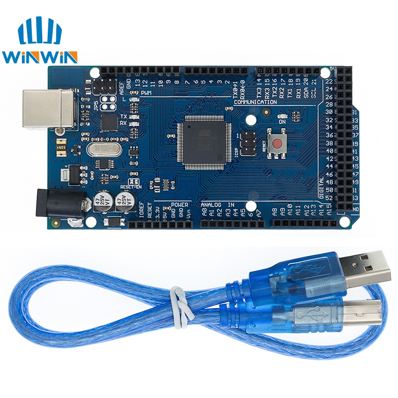 MEGA2560 MEGA 2560 R3 (ATmega2560-16AU CH340G) AVR USB Board