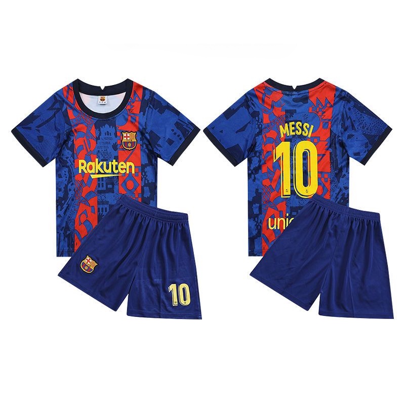 เสื้อกีฬาแขนสั้น-กางเกงขาสั้น-ระบายอากาศได้ดี-แบบแห้งเร็ว-สําหรับเด็ก