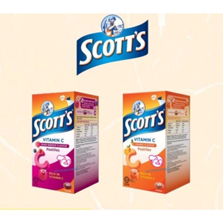 เป็นวิตซีที่อร่อยมาก! Scotts Vitamin C Gummies วิตามินซีสำหรับเด็ก 50เม็ด exp11/2024