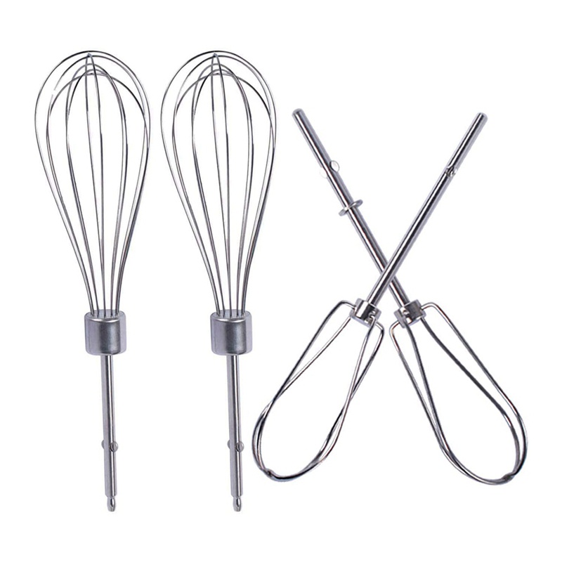W10490648 KHM926 Beaters For Hand Mixer Stainless Steel Pro Whisk Turbo