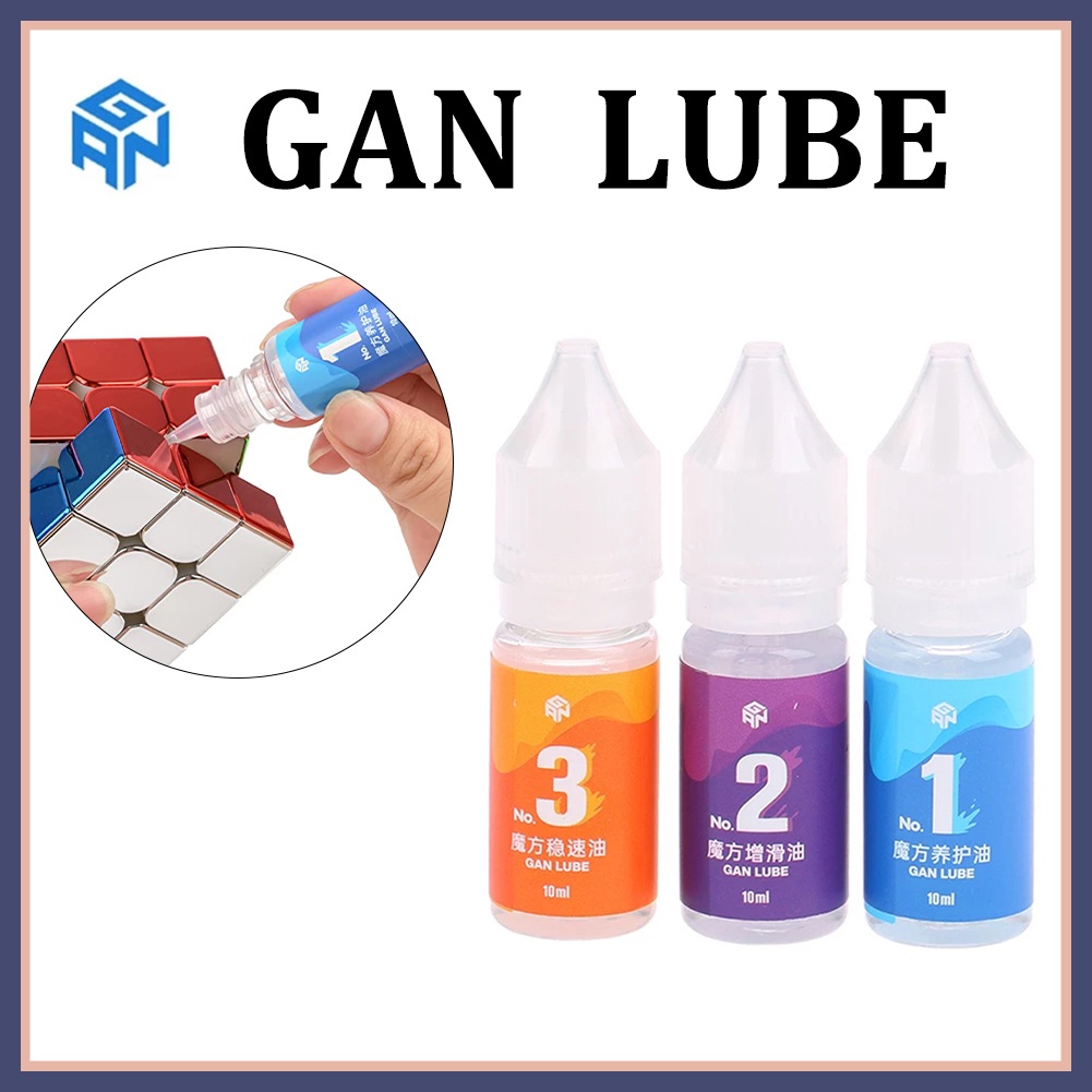 10ml Speed Cube Lubricant Maintenance Lube Oil Rubik's Cube Smooth GAN Lubrication Oil for Magic