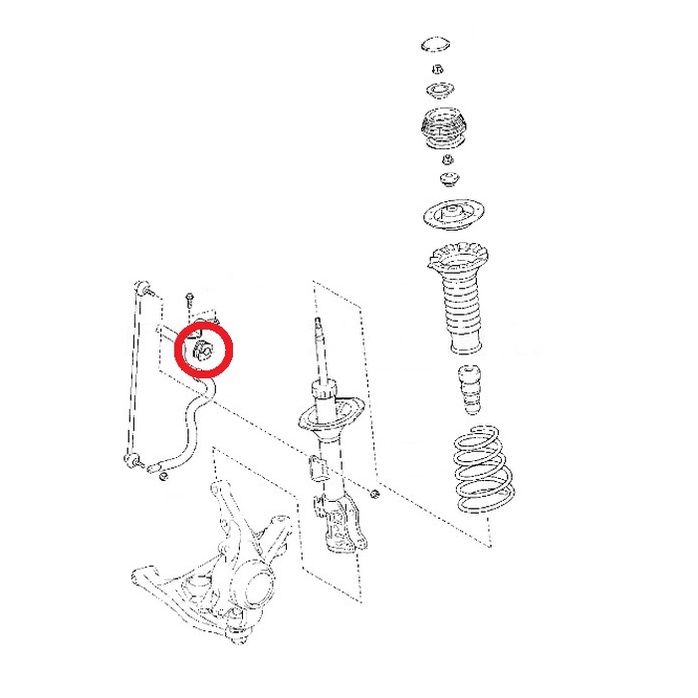 แท้ศูนย์-ลูกยางกันโคลงหน้า-โตโยต้า-วีออส-ยาริสtoyota-vios-yaris-ncp90-2007-2013