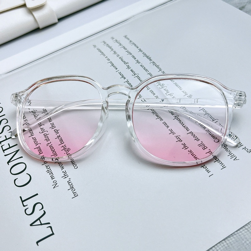 จัดส่งทันที-ใหม่-แว่นตา-แว่นกรองแสง-แว่นตากรองแสง-แว่นตาแฟชั่น-แว่นตาป้องกันแสงสีฟ้า-แว่นบลัช-กรอบสี่เหลี่ยม-unisex