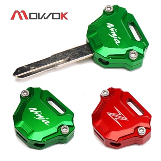 MOW ปิดป้องกัน KAWASAKI Ninja 650 ZX6R 400 1000SX ZX10R Z900 Z650 Z900RS Z1000 Z400อุปกรณ์เสริมรถจักรยานยนต์ CNC Key She