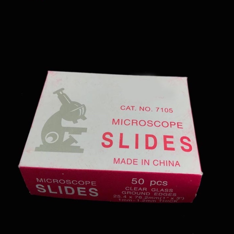 Microscope Slides CAT.7105 สไลด์ฝ้า, 7101 สไลด์ใส Shopee Thailand