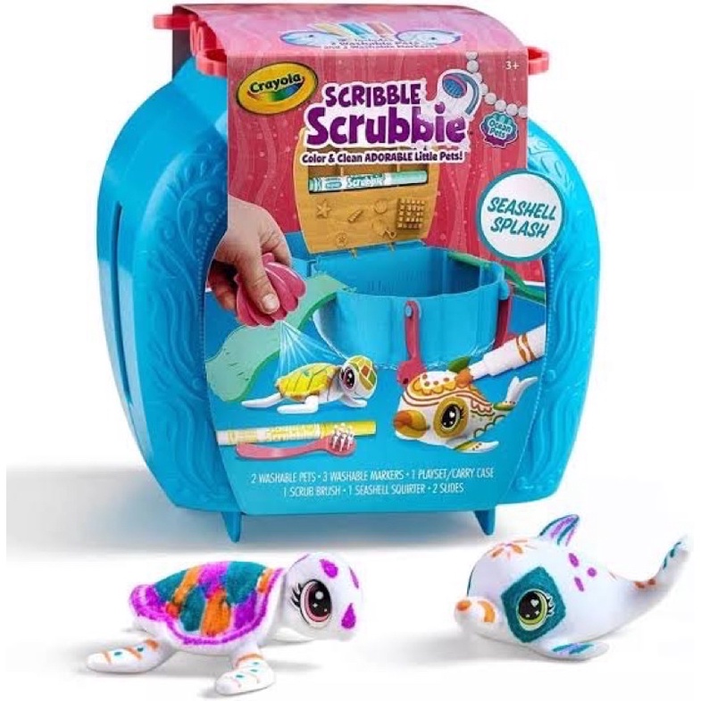 crayola scribble scrubbie ocean seashell splash | Shopee Thailand