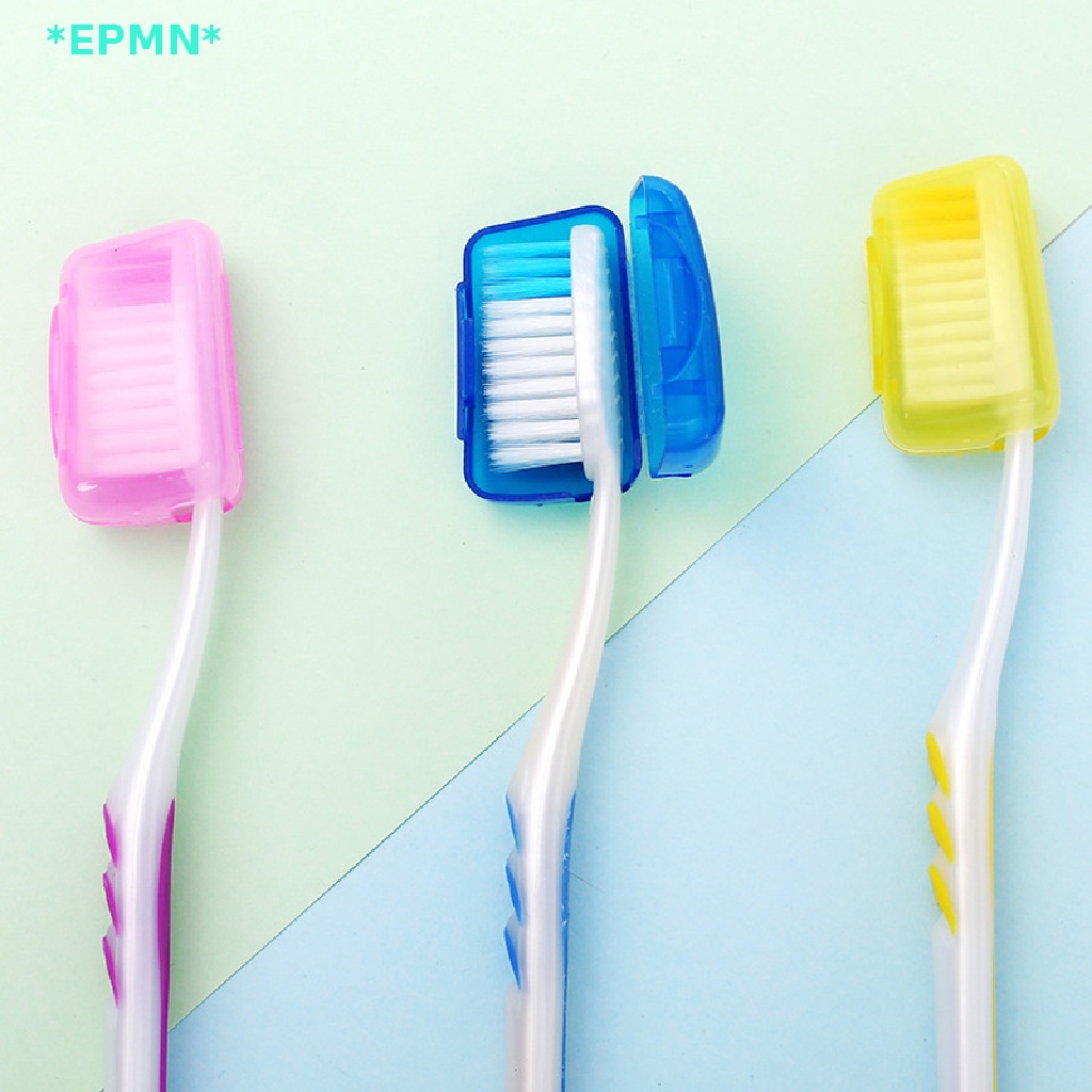 epmn-gt-ใหม่-ที่ครอบหัวแปรงสีฟัน-แบบพกพา-สําหรับเดินทาง-5-ชิ้น-ต่อชุด
