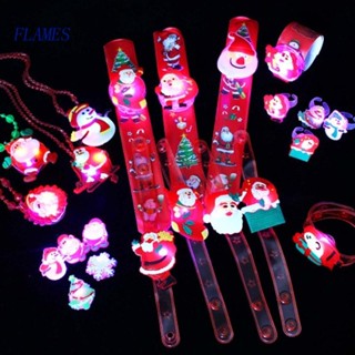Fl สร้อยคอ กําไลข้อมือ มีไฟกระพริบ Led เข็มกลัดเรืองแสงในที่มืด ของเล่นเรืองแสง สําหรับรางวัล กล่องสมบัติ
