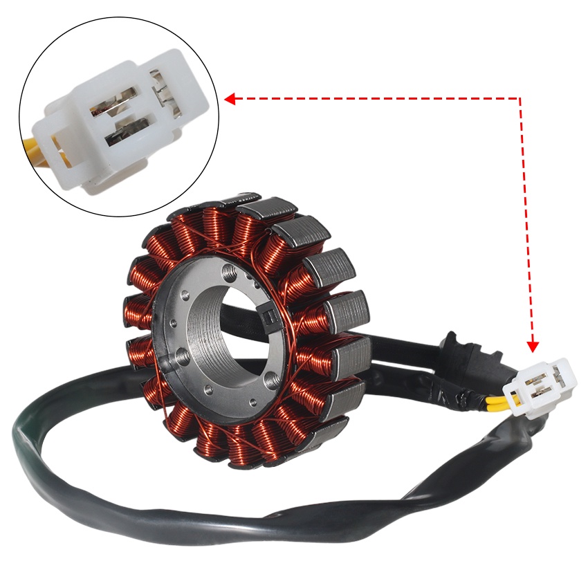 Motorcycle Generator Stator Coil Comp For Honda CB250 Hornet 250 ...