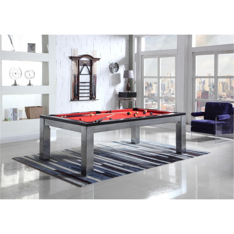 Paris Silver Dining Pool Table 8ft | Shopee Thailand