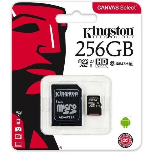 เมมโมรี่การ์ด-sdhc-kingston-micro-sd-class-10-100mb-s-ความเร็วสูง-พร้อมตัวอ่านฟรี