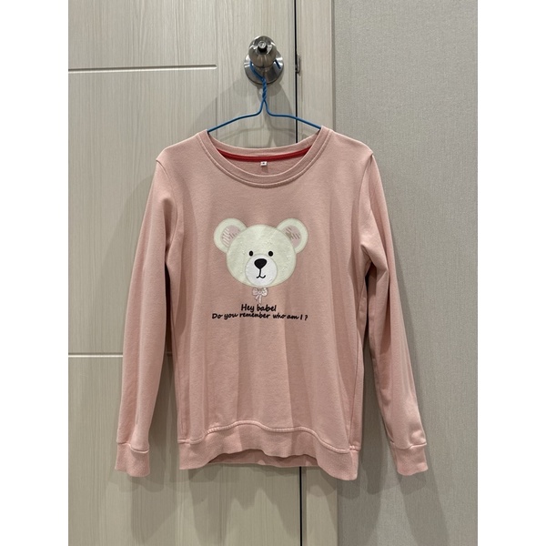 เสื้อกันหนาว-รูปหมี-สีชมพู-สภาพ-80