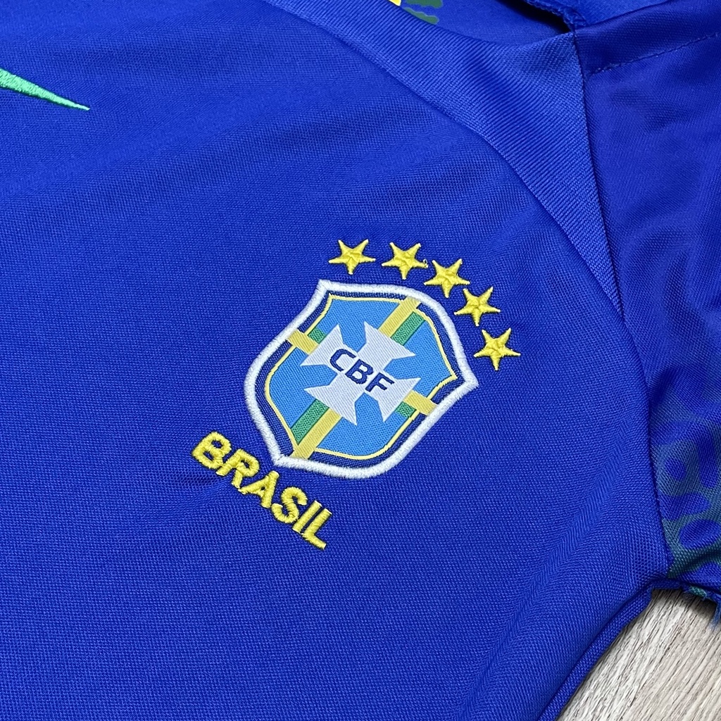 ชุดฟุตบอลเด็ก-ทีม-brasilซื้อครั้งเดียวได้ทั้งชุด-เสื้อ-กางเกง-ตัวเดียวในราคาส่ง-สินค้าเกรด-aaa