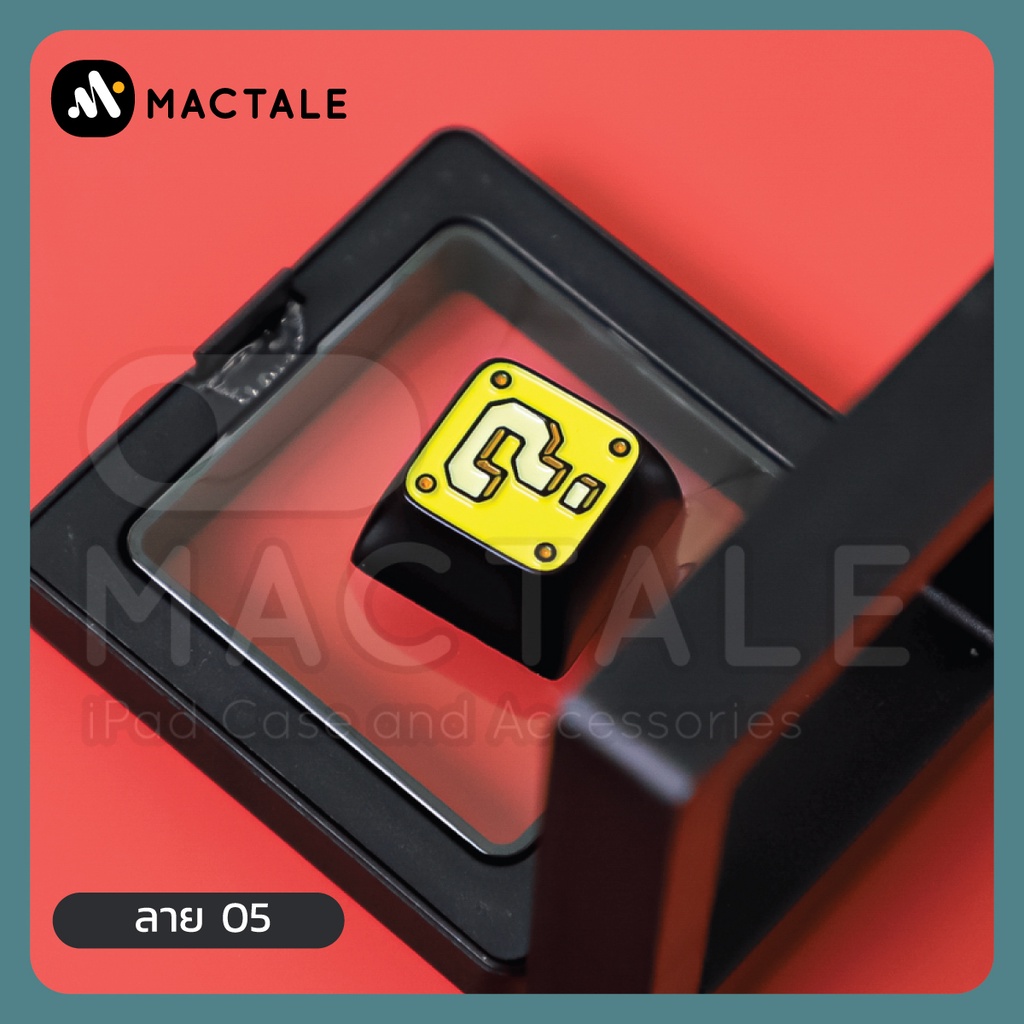 Mactale Artisan Mario Keycaps zinc-magnesium alloy คีย์แคป สำหรับ ...