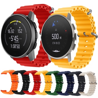 สายนาฬิกาข้อมือซิลิโคน 20 มม. 22 มม. สําหรับ SUUNTO 9 PEAK SUUNTO 5 PEAK SUUNTO3