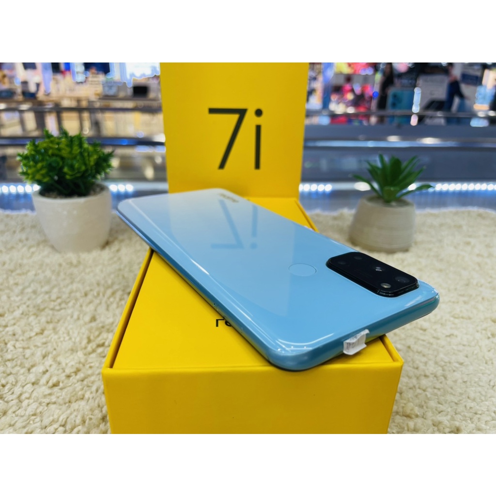 มือ2-realme-7i-แรม8-รอม128-อุปกรณ์สวยๆครบกล่อง-โทรศัพท์มือถือมือ2-realme