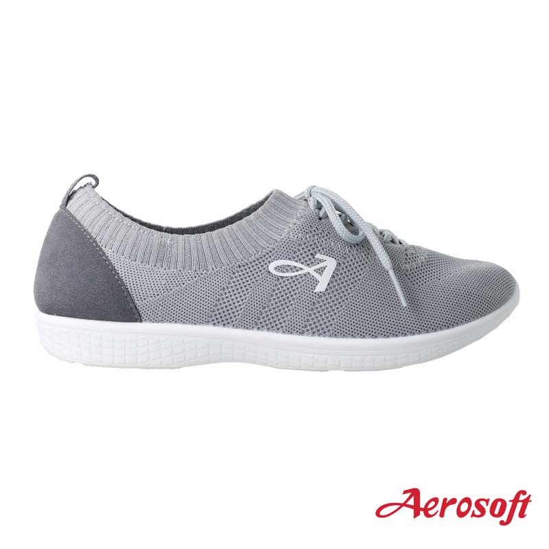 Aerosoft (แอโร่ซอฟ) รองเท้าผ้าใบ ผ้าใบสีดำ รุ่น SN7706 | Shopee Thailand