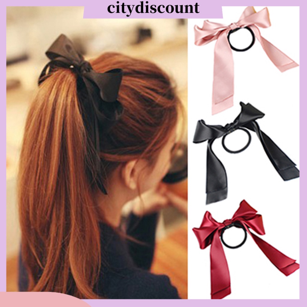 lt-citydiscount-gt-city-ยางมัดผมรูปโบว์-สำหรับสตรี