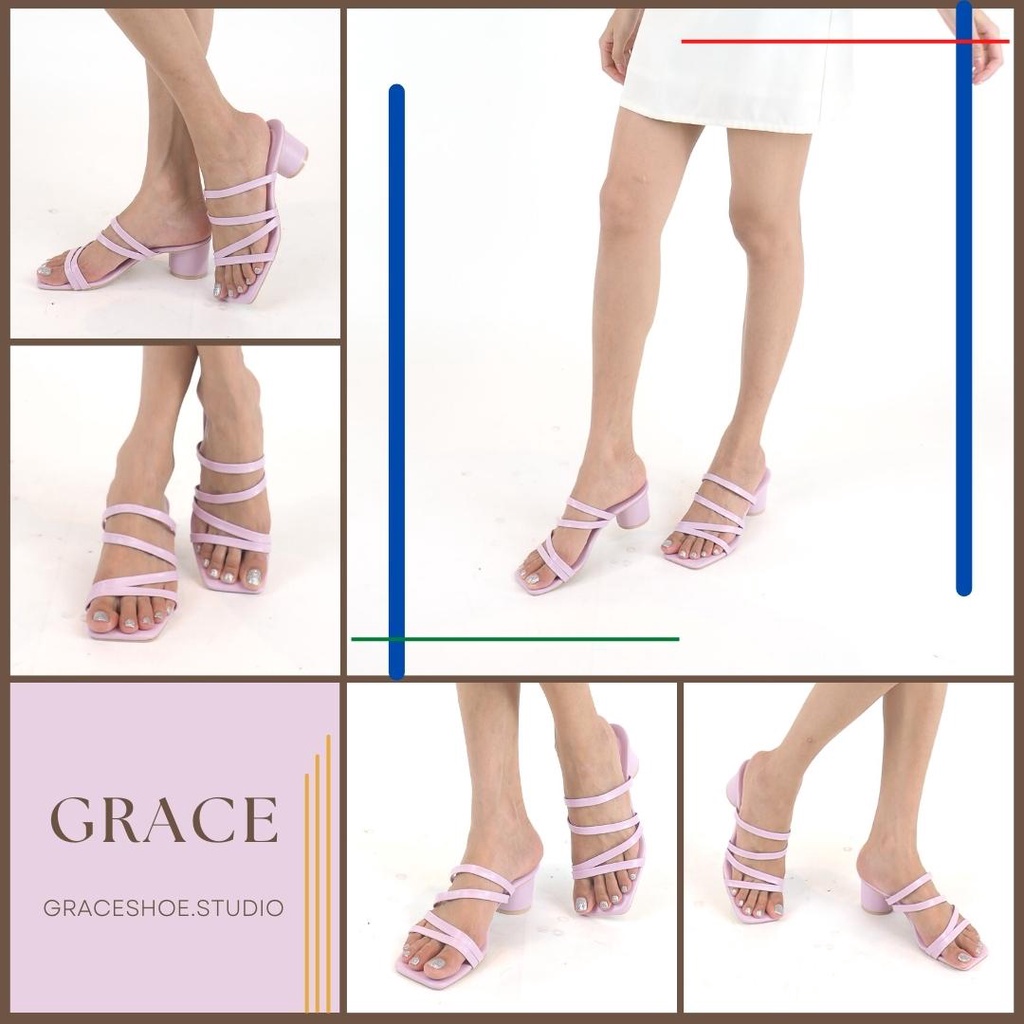 grace-4-สาย-รองเท้าส้นสูงผู้หญิง-2-นิ้ว-รองเท้าเปิดส้น-แฟชั่น-shoes-women-แตะส้นสูงแบบสาย