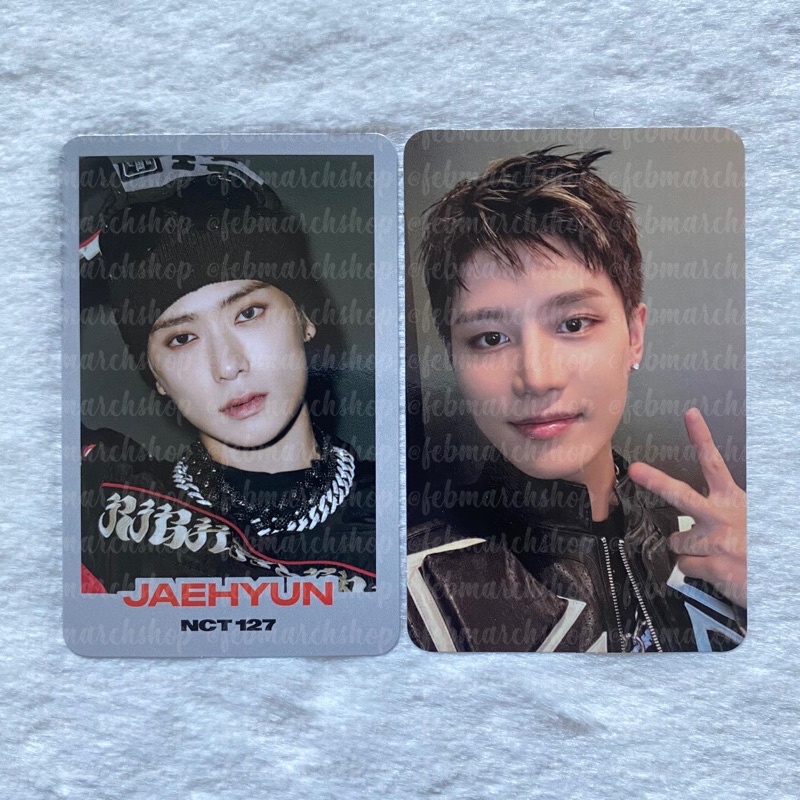 พร้อมส่ง nct 127 2 baddies random trading card set a ver b ver แจฮ