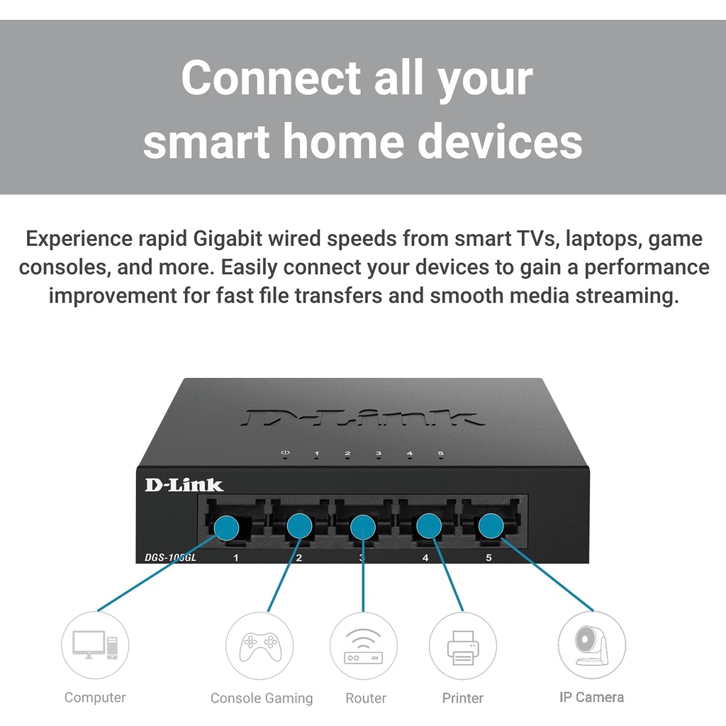 สวิตซ์-gigabit-switching-hub-5-port-d-link-dgs-105gl-5