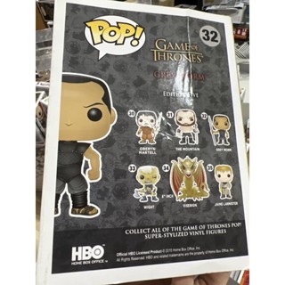 Funko Grey Worm Game of Thrones กล่องมีตำหนิ