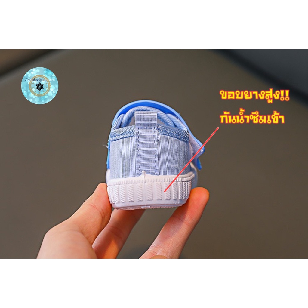 ch1027k-ช้าง-รองเท้าเด็กแบบสวม-baby-shoes-เด็กแฟชั่น-ผ้าใบเด็ก-รองเท้าเด็กผู้หญิง-รองเท้าเด็กผู้ชาย