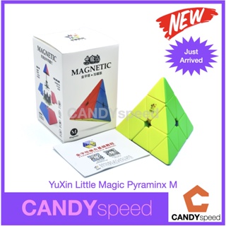 YuXin Little Magic Pyraminx M *มีแม่เหล็ก*| รูบิคสามเหลี่ยม Magnetic | By CANDYspeed