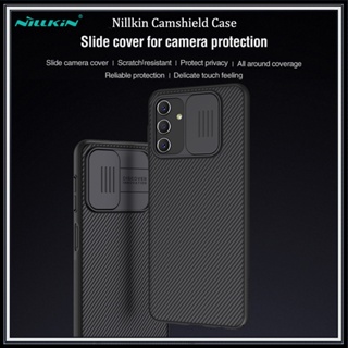 Nillkin เคสโทรศัพท์มือถือ สำหรับ Samsung Galaxy A04 / เคสซัมซุง A04S 4G Case Camshield กับ แบบสไลด์ กันกล้อง PC หรูหรา สีดำ สีฟ้า แข็ง ปลอก