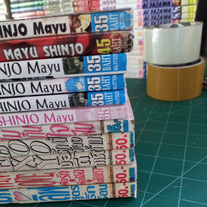 หนังสือการ์ตูน-ผลงานmayu-shinjo-เมคเลิฟ-twin-love-taboo-ขอเป็นหนึ่งเดียว-ขอบคุณที่รักกัน-โซ่รักโซ่เสน่หา