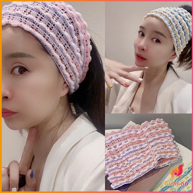 buakao-ผ้าคาดผม-สไตล์สาวเกาหลี-สีสันน่ารัก-head-bands