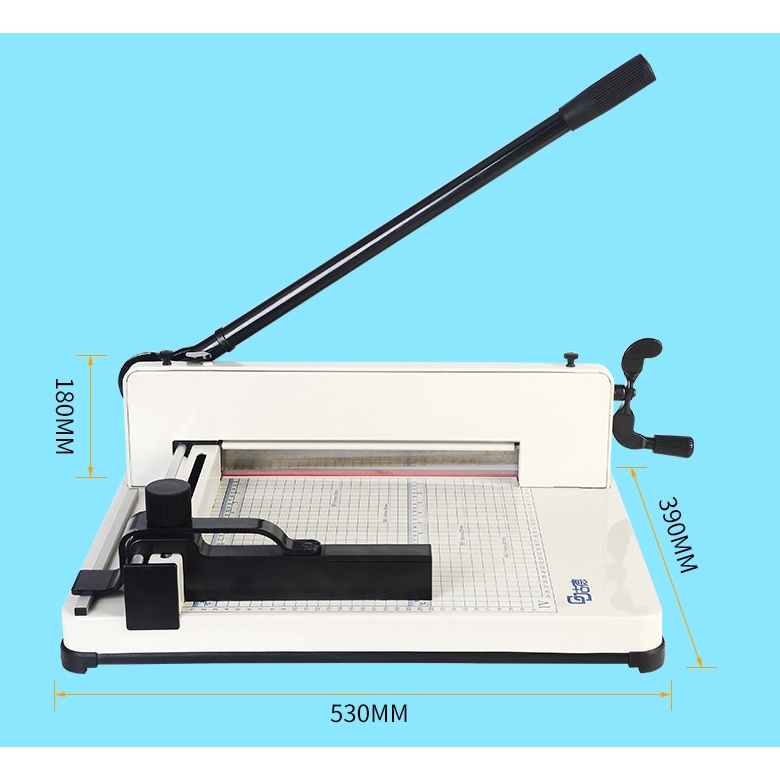 เครื่องตัดกระดาษมือโยก-a4-a3-gude-และ-shengting-ตัดได้ครั้งละ-400-แผ่นหรือหนาที่-4cm-ตัดขอบหนังสือ-แบรนด์ดัง-ราคาเบาๆ
