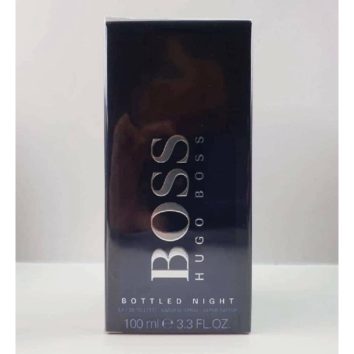 น้ำหอมhugo-boss-bottled-night-edt100ml-ทักแชทเช็คสต๊อกก่อนนะ