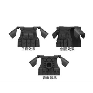 Minifigures tactical vest ชุดเกราะกันกระสุนอเนกประสงค์ สำหรับตัวต่อโก้ Lego ใช้กับ Minifigures ทหารยุคใหม่