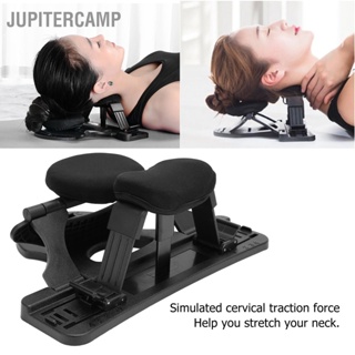 JUPITERCAMP Neck Traction Device 4 Level Adjustable Gentle Stretching Nonslip Cervical for Shoulder Pain