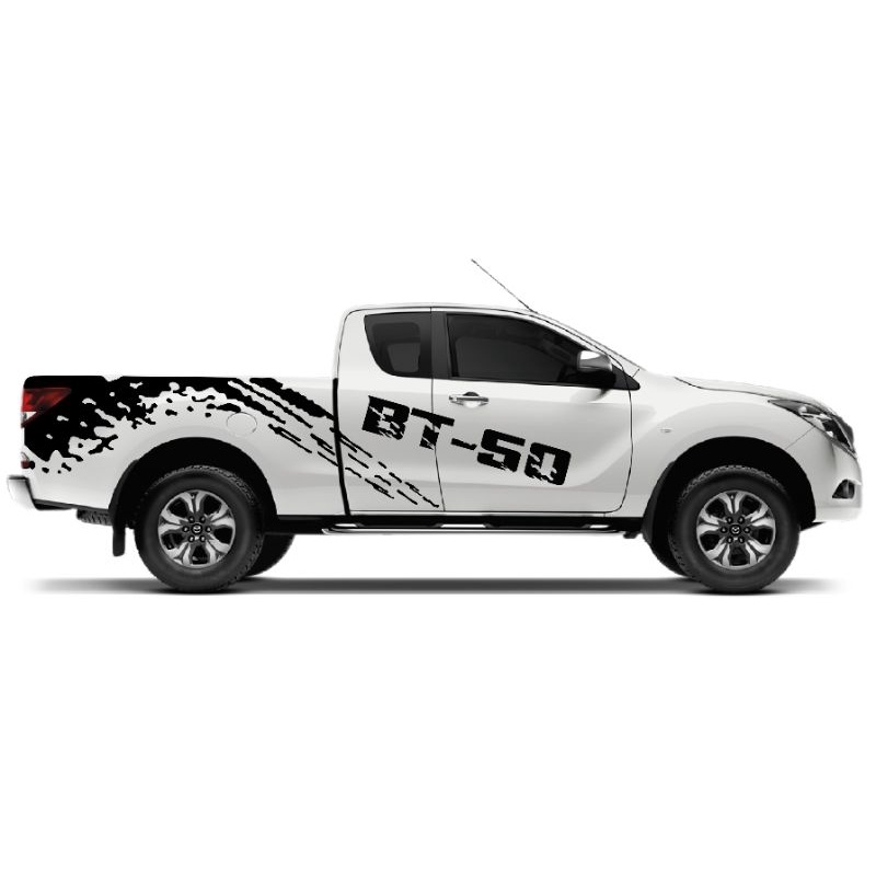 sticker-mazda-bt-50-pro-สติ๊กเกอร์แต่งรถ-bt-50-pro-สติ๊กเกอร์ลายสาดโคลน-mazda-bt-50-pro