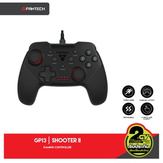FANTECH GP13 SHOOTER II Gaming Controller น้ำหนักเบา ระบบ X-input มาพร้อมกับด้ามจับพื้นผิวยาง จับถนัดมือ