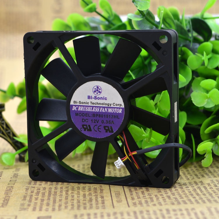 CYRMZAY Compatible Per COFAN F-8015H12BII 12V 0.35A 8015 8CM 2 - Foto 3