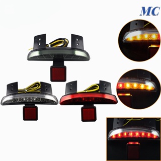 For Harley Touring Motorcycle Tail Light Lamps Turn signal Left right Rear Fender Edge Brake Taillight Sportster XL 883