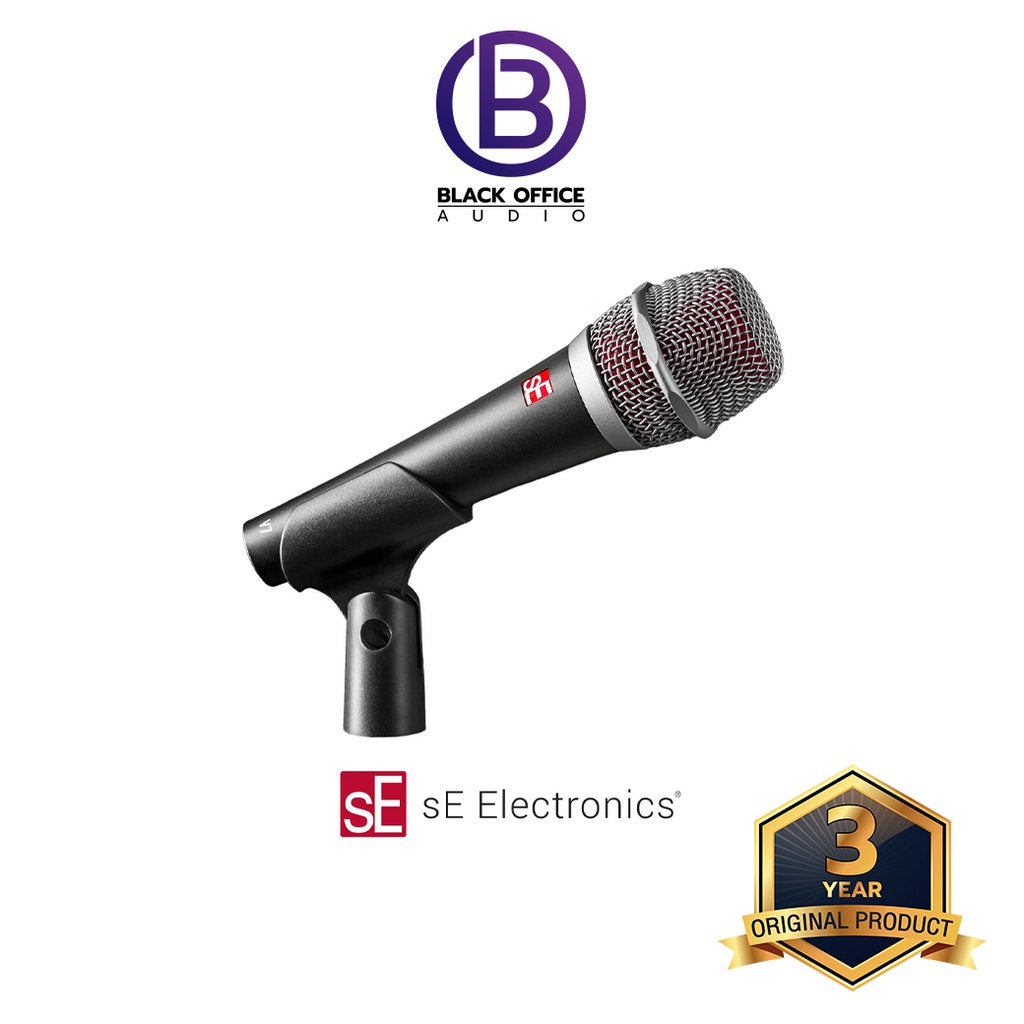 se-electronics-v7-ไมค์ไดนามิก-ไมค์ร้องเพลง-ไมค์เวที-ไมค์พูด-dynamic-microphone-blackofficeaudio