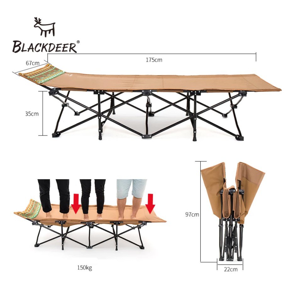 blackdeer-folding-bed-cot-พับง่าย-และกางง่ายเพียงขั้นตอนเดียว