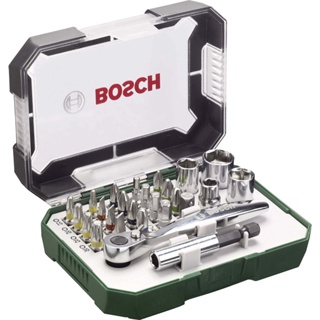 Bosch ชุดไขควง Angle driver 27 ชิ้น ของเเท้ ดอกไขควงประสิทธิภาพสูง ที่ทำจากวัสดุอย่างดี